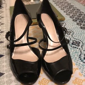 Black Merona heels. Size 10.
